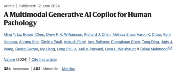 A Multimodal Generative AI Copilot for Human Pathology